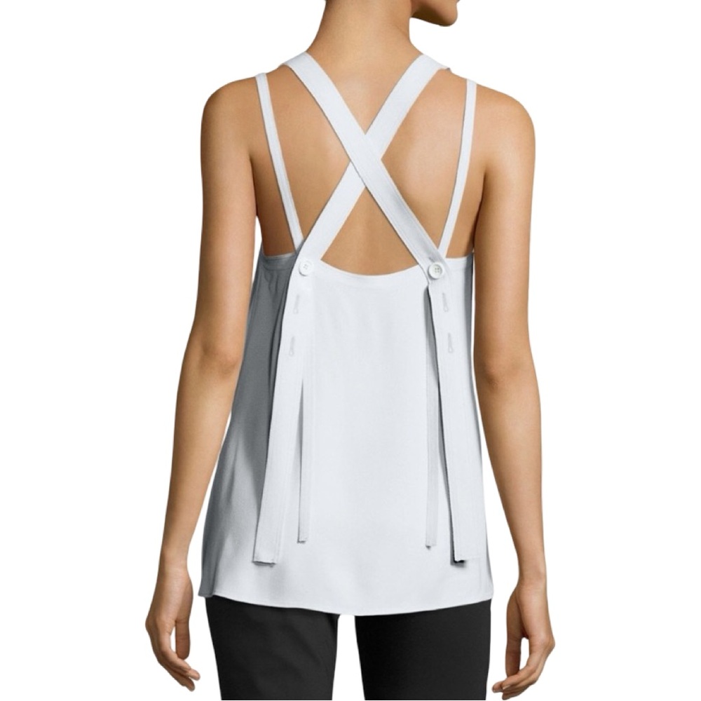 Helmut Lang Cross Back Top. Euc - image 6